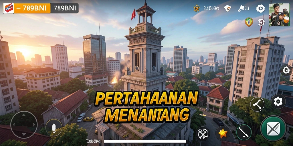 Gameplay menara pertahanan yang intens dan mendebarkan