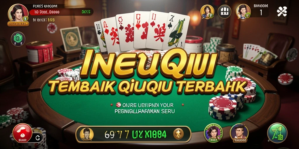 Screenshot gameplay QiuQiu INTERWIN yang seru dan mendebarkan.