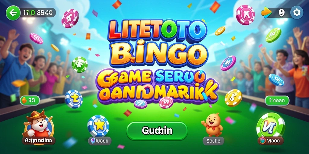 Tampilan gameplay seru dari LITETOTO dengan kartu Bingo.
