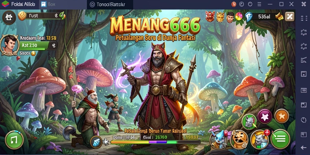 Tampilan gameplay seru dari MENANG666 dengan grafik yang memukau.