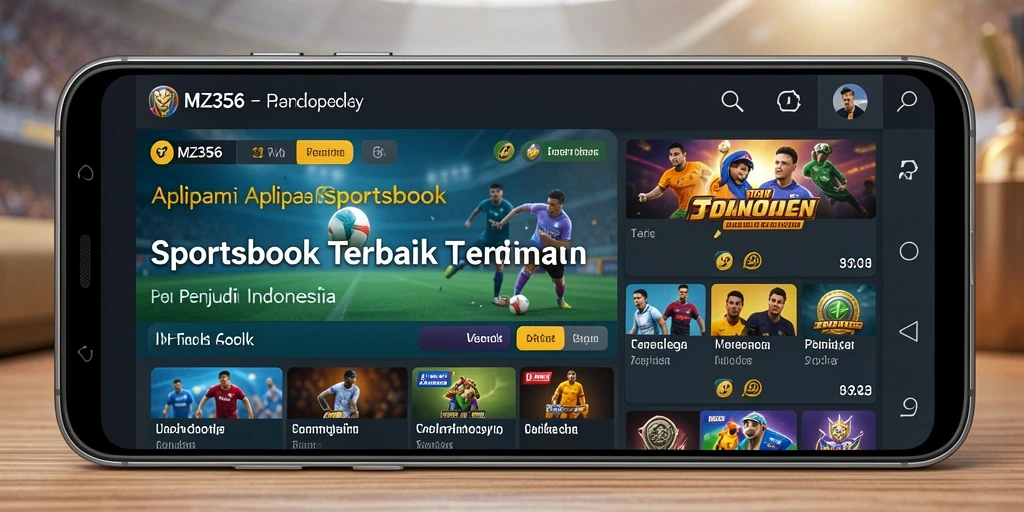 Tampilan menarik MZ356 saat bermain taruhan olahraga.