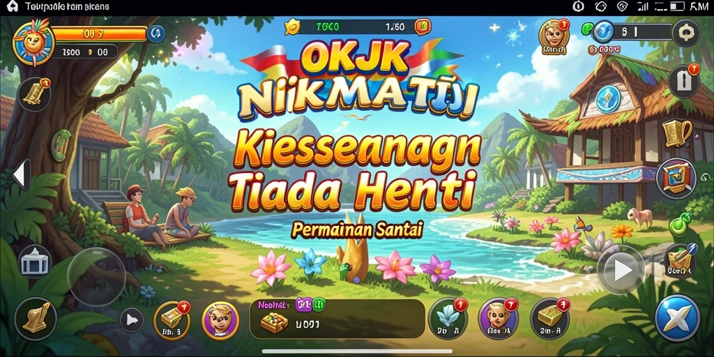 Screenshot utama OKJK menampilkan keseruan gameplay Casual yang menarik.