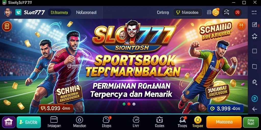 Tampilan gameplay menarik dan interaktif dalam SLOT777.