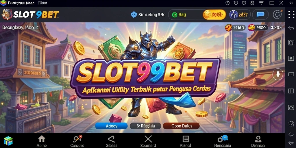 Tampilan antarmuka SLOT99BET yang sederhana dan intuitif.