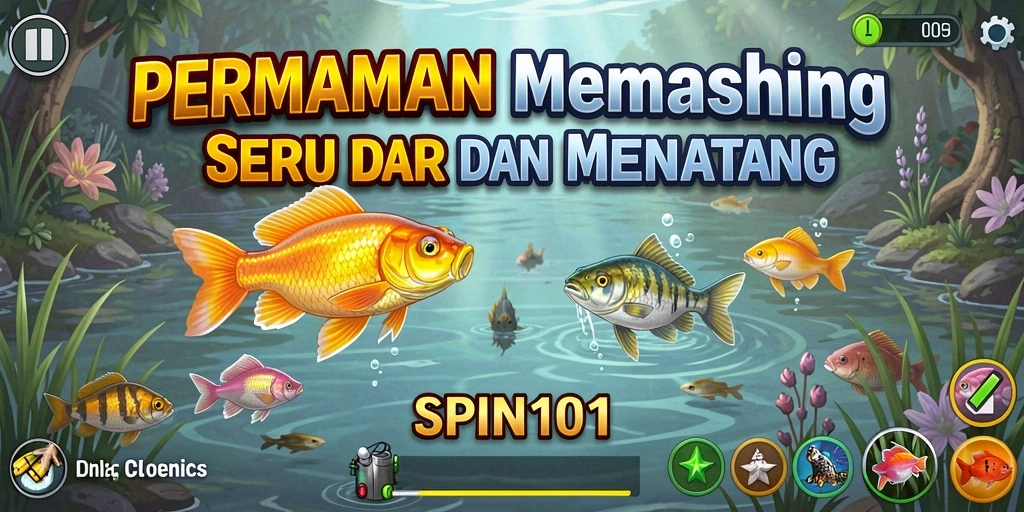 Tampilan screenshot gameplay SPIN101 yang menakjubkan dan seru.