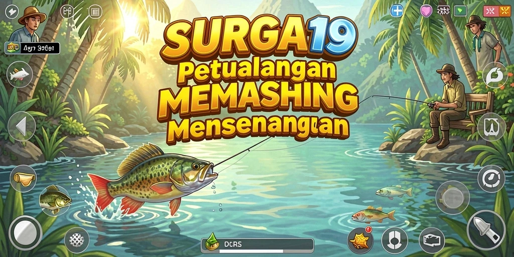Gameplay seru SURGA19 menampilkan berbagai jenis ikan dalam suasana memancing yang menakjubkan.