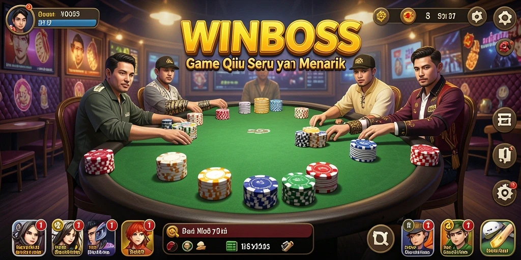 Screenshot gameplay QiuQiu menampilkan aksi seru.